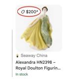 11 - ROYAL DOULTON ALEXANDRA FIGURINE (B56)