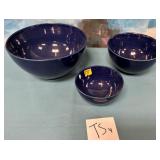 S5 - SET OF THREE BOWLS (TS4)
