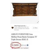 11 - TWELVE-DRAWER DRESSER/ SIDEBOARD