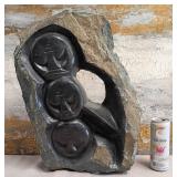 11 - SHONA CARVED SERPENTINE STONE SCULPTURE
