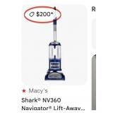 11 - SHARK UPRIGHT VACUUM CLEANER