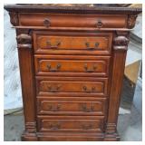11 - SIX-DRAWER CHEST 56"T