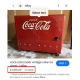 11 - VINTAGE COCA-COLA COOLER