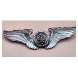 502 -STERLING SILVER WWII  ARMY AIR FORCES WINGS