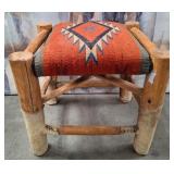 11 - SOUTHWESTERN STYLE STOOL