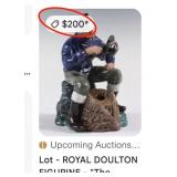 11 - ROYAL DOULTON LOBSTER MAN FIGURINE (C157)