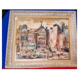 455 - FRAMED ART 38X32" (E1)