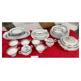 11 - BAVARIAN CREST FINE PORCELAIN DISHWARE (C72)