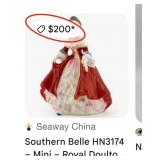 11 - ROYAL DOULTON SOUTHERN BELLE FIGURINE (C158)