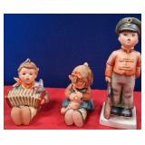 N - THREE GOEBEL HUMMEL FIGURINES (N93)
