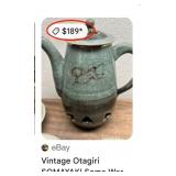 11 - JAPANESE OTAGIRI SOMAYAKI TEA SET (B94)
