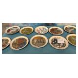S5 - LOT OF TEN COLLECTIBLE PLATES (TS27)