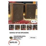 11 - PAIR OF SANSUI SPEAKERS (R28)