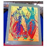 455 - UNFRAMED ART 44X35" (E4)