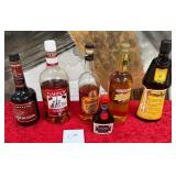 11 - LOT OF SIX BOTTLES (C58)