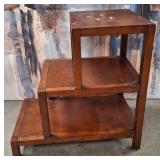 11 - THREE-TIER SIDE TABLE
