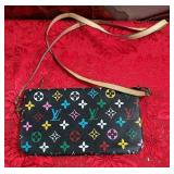 MONOGRAM CROSSBODY BAG UNAUTHENTICATED (B70)