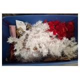 11 - BIN OF HOLIDAY DECORATIONS (C)