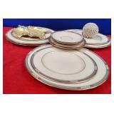 N - LENOX PLATES & SAUCERS (N12)