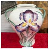 11 - RETIRED FITZ & FLOYD IRIS VASE (C19)