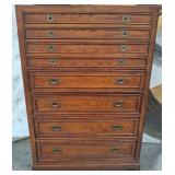 11 - EIGHT DRAWER DRESSER