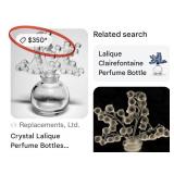 502 - LALIQUE PERFUME BOTTLE (L25)