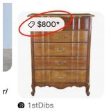 11 - FIVE-DRAWER DRESSER