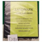11 - LANDMARK HOTEL & CASINO COLLECTIBLES (D131)