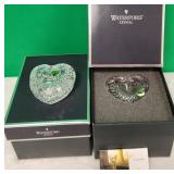11 - WATERFORD CRYSTAL HEARTS (D98)
