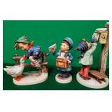 N - HUMMEL MAILTIME FIGURINE COLLECTION