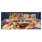 N - COLORFUL FRUIT WALL ART LOT