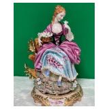 11 - PORCELAIN DRESDEN FIGURINE (D7)