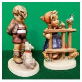 N - HUMMEL FIGURINES WITH ANIMALS