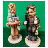 N - HUMMEL FIGURINES PAIR SET (E64)