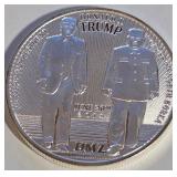 DONALD J. TRUMP 1oz .999 FINE SILVER (15)