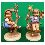 N - HUMMEL CHILDREN TREE FIGURINES