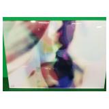 N - ABSTRACT MODERN FRAMED ARTWORK