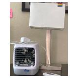 M1 - ARCTIC AIR COOLER WITH REMOTE, TABLE LAMP