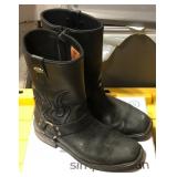 M1 - PAIR OF HARLEY-DAVIDSON BOOTS SIZE 8.5