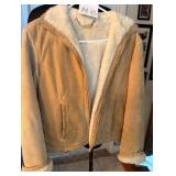 M1 - ADLERLEATHER SUEDE COAT WITH FAUX LINING (M13