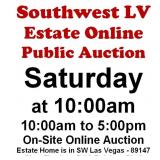 WELCOME TO OUR SAT. @10am ONLINE PUBLIC AUCTION