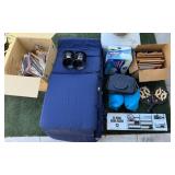 M1 - OUTDOOR CUSHIONS, SHOE RACK, HANGERS (W33)