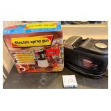 M1 - ELECTRIC SPRAY GUN, AIR COMPRESSOR INFLATOR