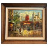 RARE ORIGINAL BERNARD BOSMAN ON OIL 26X21