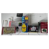 J1 - WALL LANTERN, SPRAYER , LED LIGHTS, TOOL SET