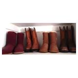 J1 - FOUR PAIR OF BOOTS SIZE 8.5 (M24)