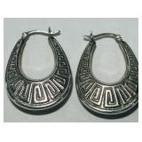 STERLING SILVER EARRINGS 4.00GRS