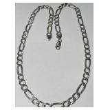 STERLING SILVER 21 INCH CHAIN 31.50GRS