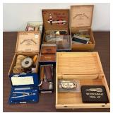 J1 - MIXED WOODWORKING & TECHNICAL HAND TOOLS
