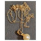 14K YELLOW GOLD NECKLACE 1.0 GRAMS (59)